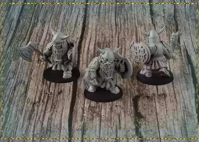 Dwarf Tank 3D print model
