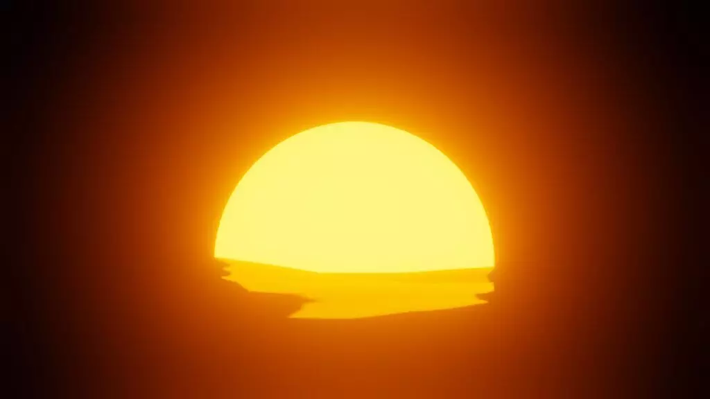 Sunset Animation Free 3D model