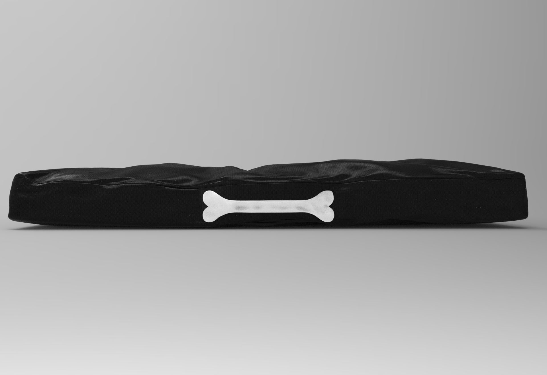 Doggie Dog Bed Low-poly 3D model_4