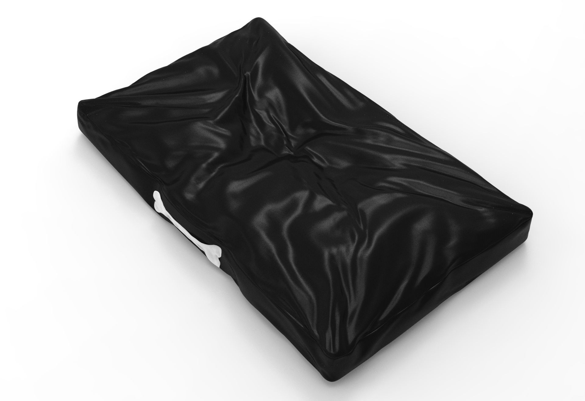 Doggie Dog Bed Low-poly 3D model_1