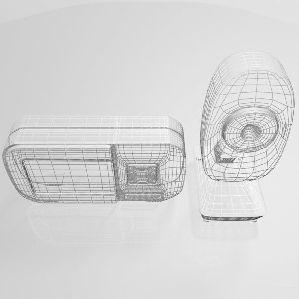 Baby Video Monitor and Digital Camera 03 3D model_7