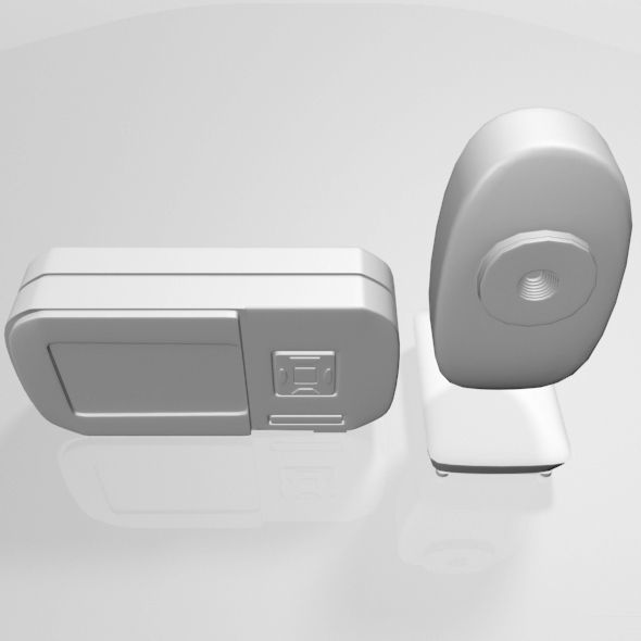 Baby Video Monitor and Digital Camera 03 3D model_6