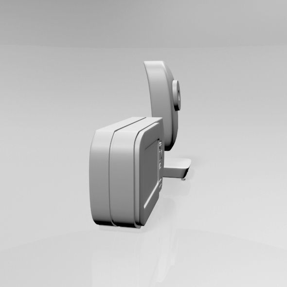 Baby Video Monitor and Digital Camera 03 3D model_16