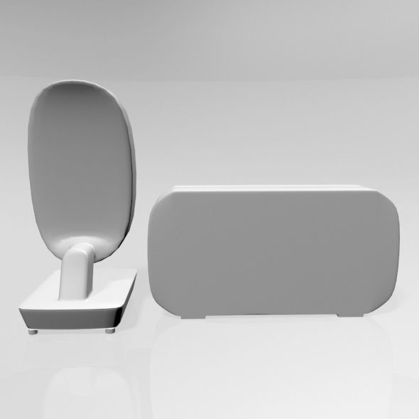 Baby Video Monitor and Digital Camera 03 3D model_5