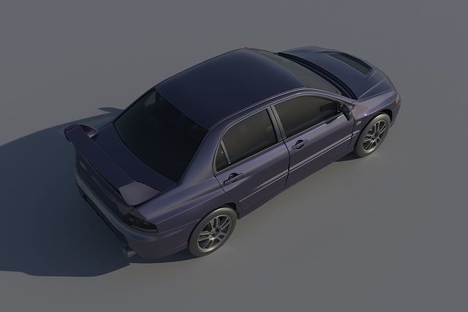 Mitsubishi Lancer Evolution 8 3D print model 5