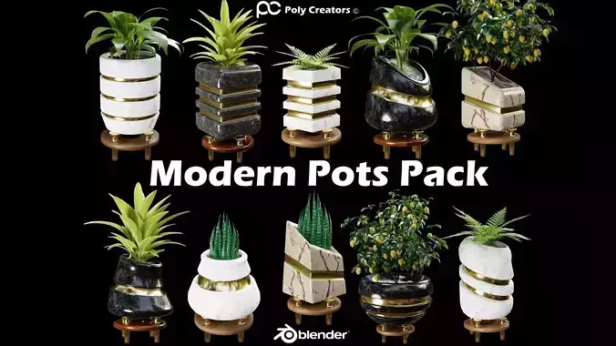 Modern Pots Pack