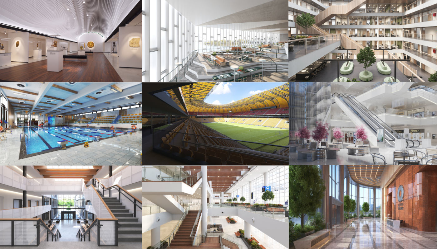 Archinteriors vol 63 - collection of public places 3D model_0