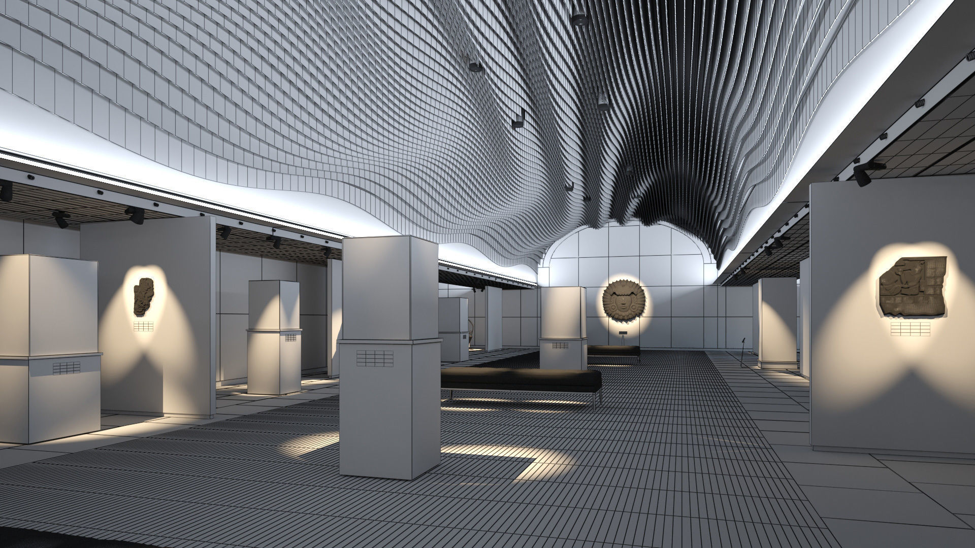 Archinteriors vol 63 - collection of public places 3D model_38