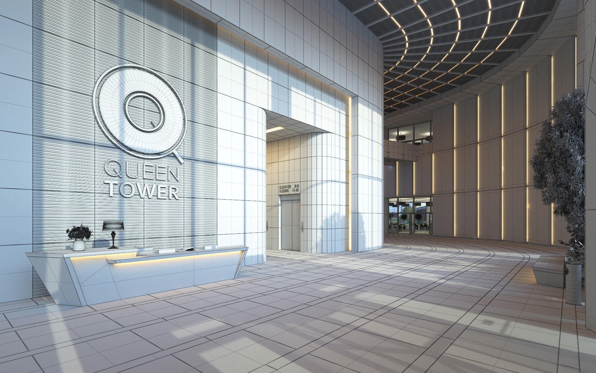 Archinteriors vol 63 - collection of public places 3D model_36