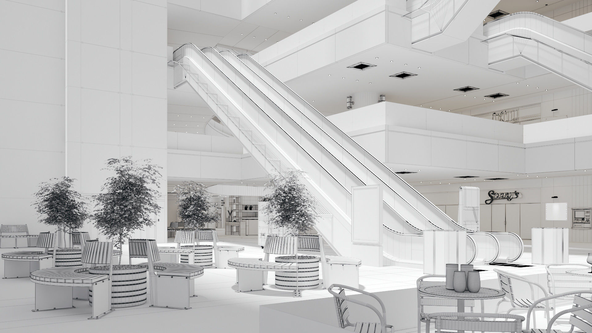 Archinteriors vol 63 - collection of public places 3D model_2
