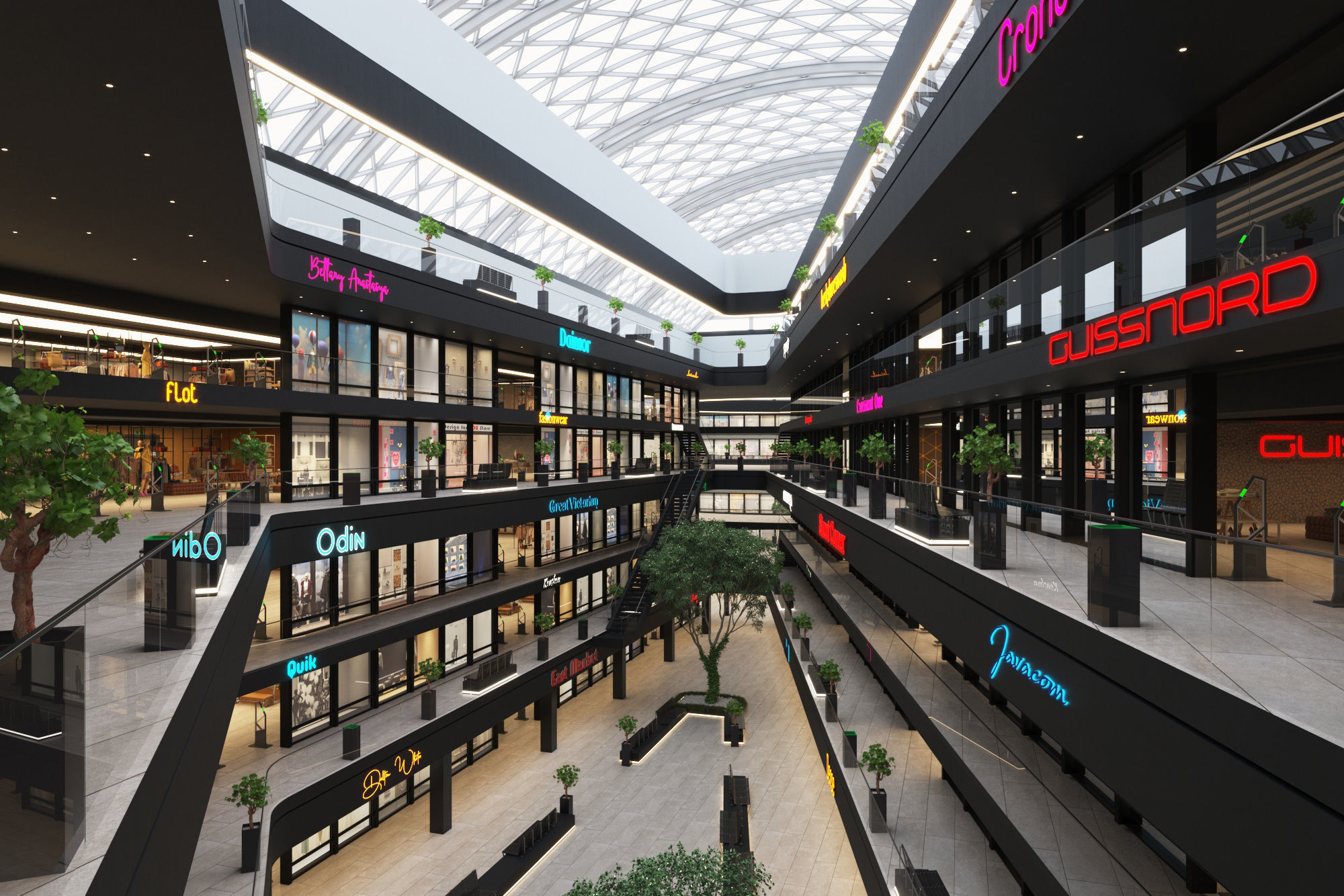 Archinteriors vol 63 - collection of public places 3D model_5