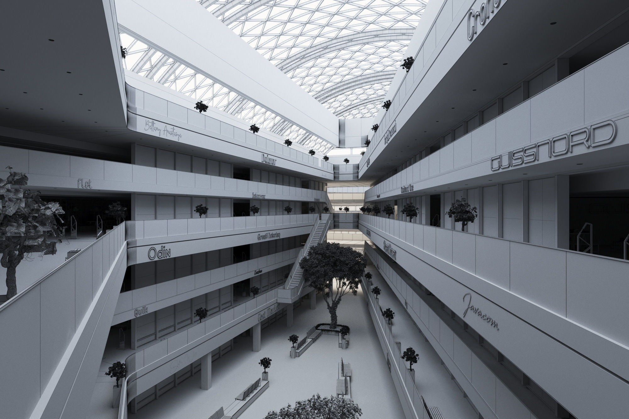 Archinteriors vol 63 - collection of public places 3D model_6