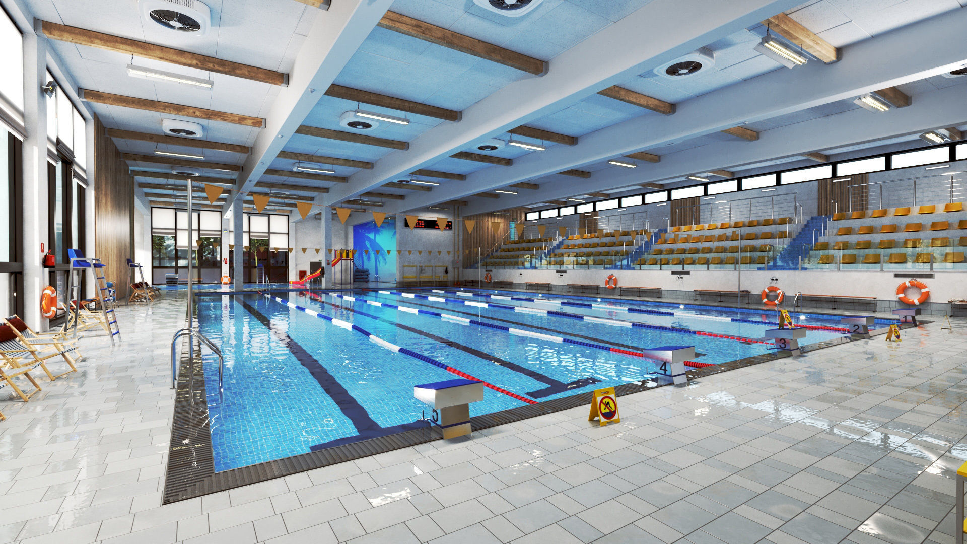 Archinteriors vol 63 - collection of public places 3D model_29