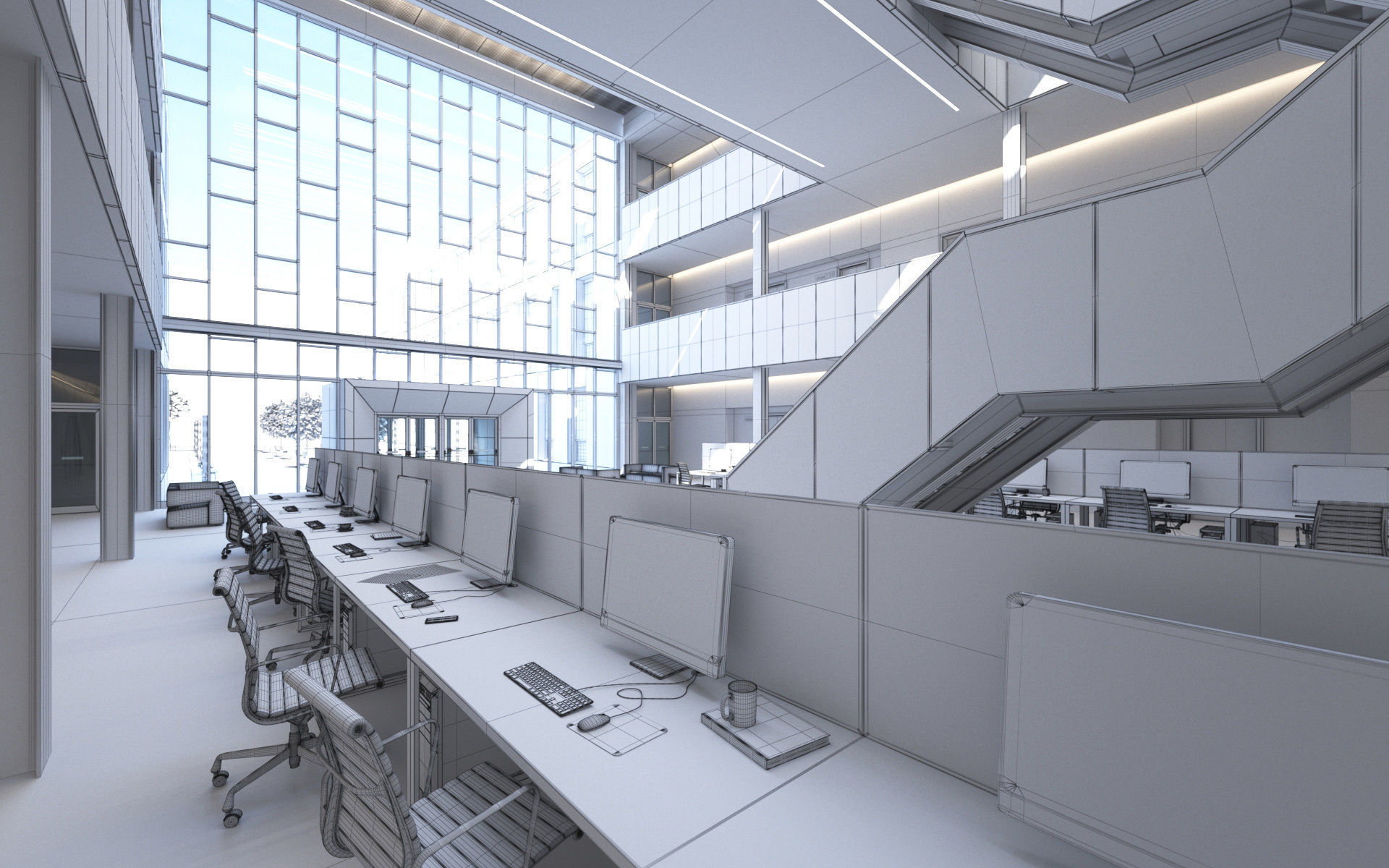 Archinteriors vol 63 - collection of public places 3D model_16