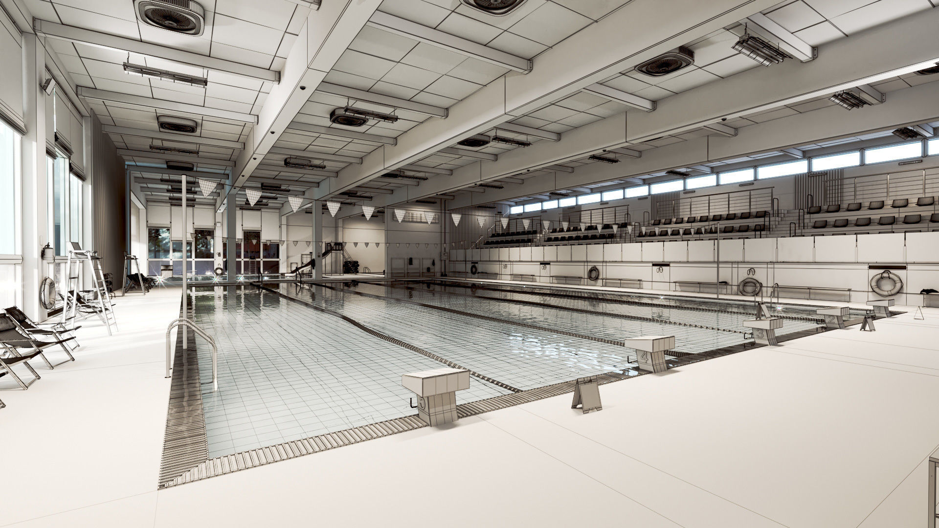 Archinteriors vol 63 - collection of public places 3D model_30