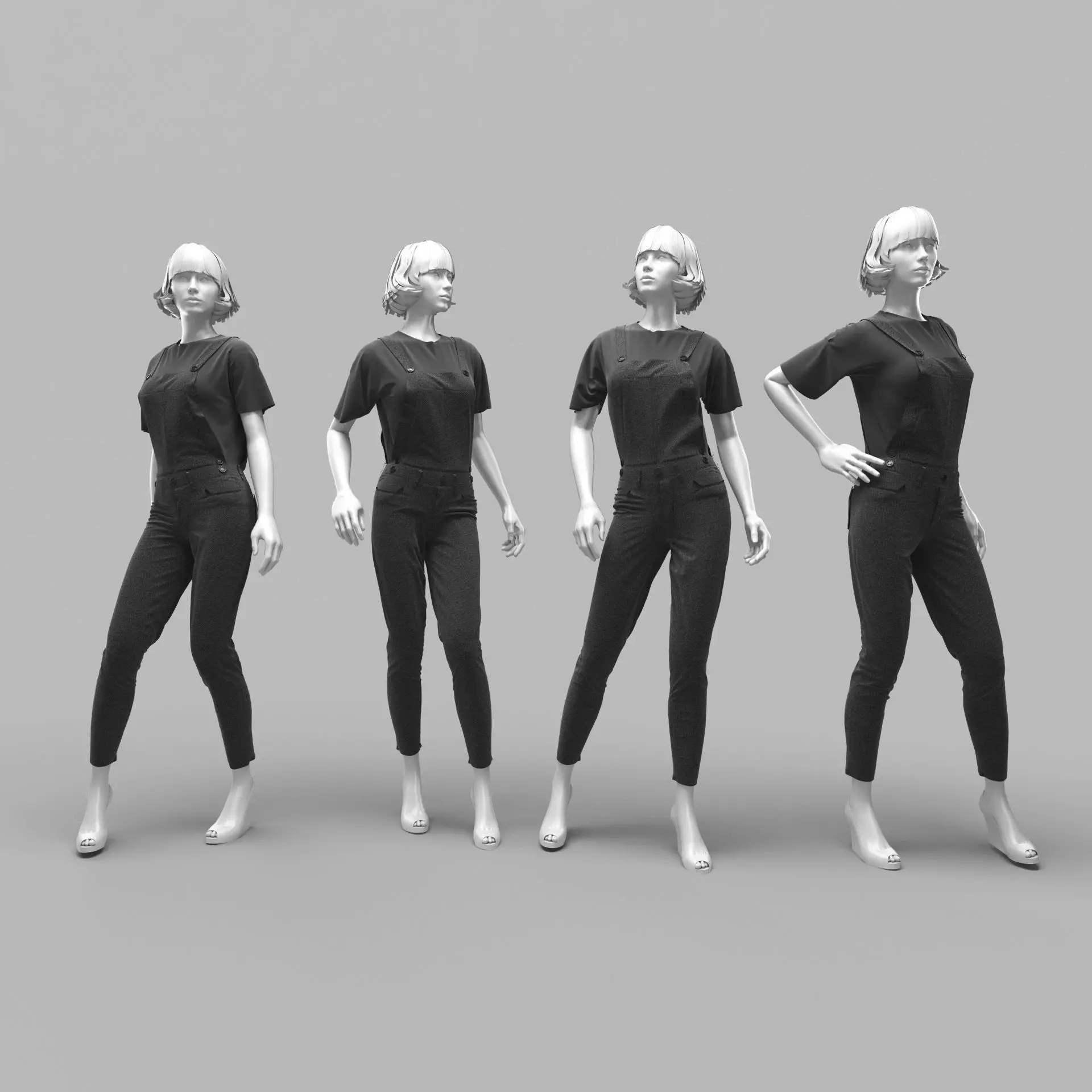Woman Mannequin 2 3D model