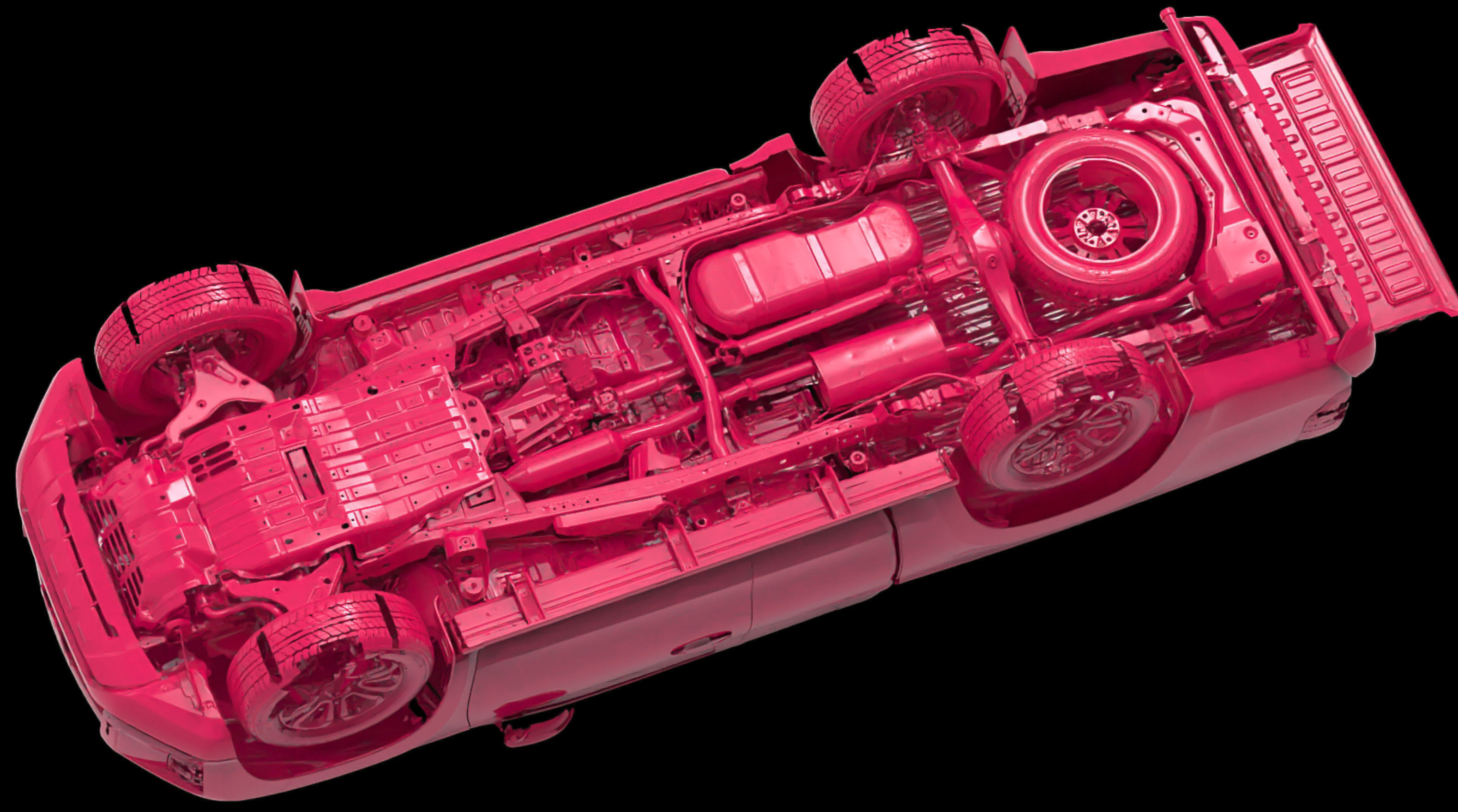 Mitsubishi Triton L200 CC series Native Exterior 3D Scan 2019 3D model_1