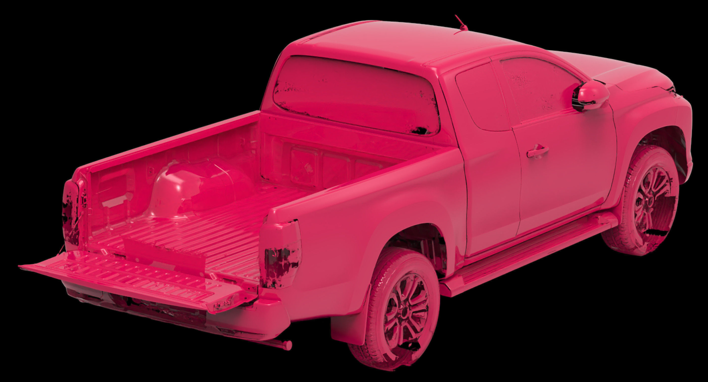 Mitsubishi Triton L200 CC series Native Exterior 3D Scan 2019 3D model_4