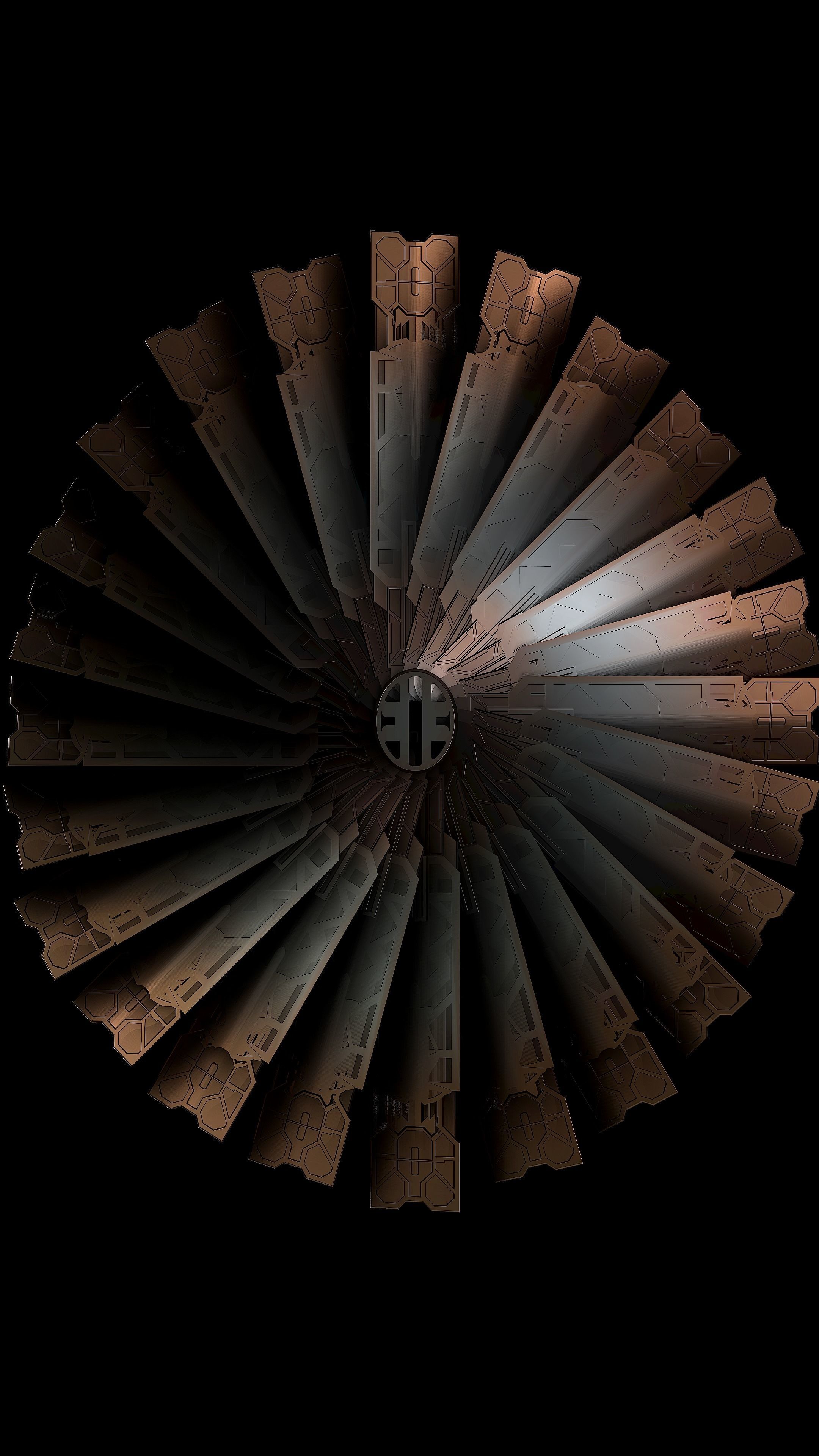 Feral Shield from Prey  3D print model_4