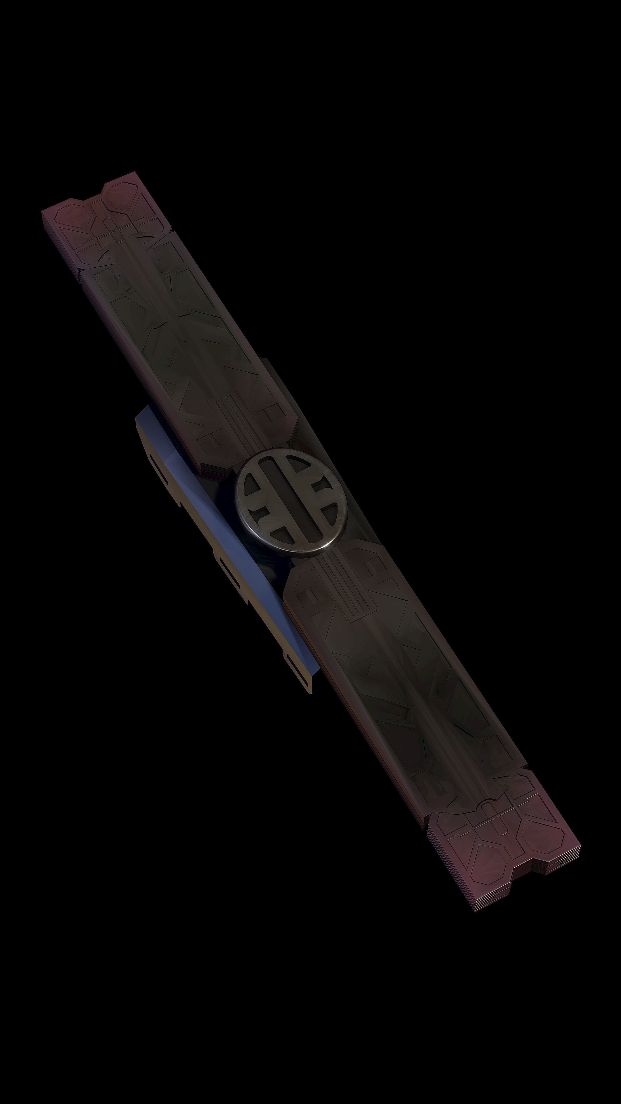 Feral Shield from Prey  3D print model_5