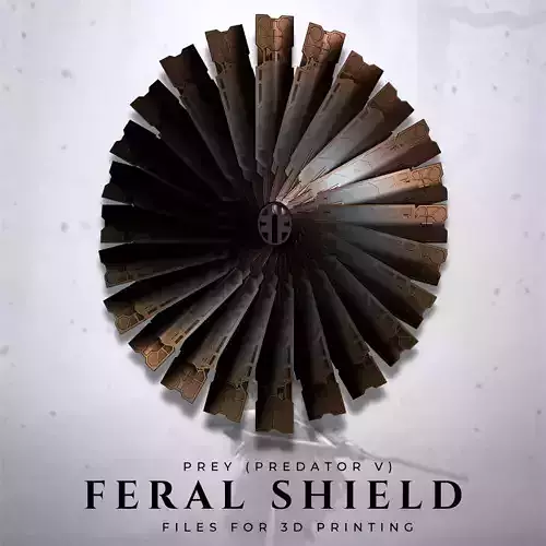 Feral Shield from Prey  3D print model