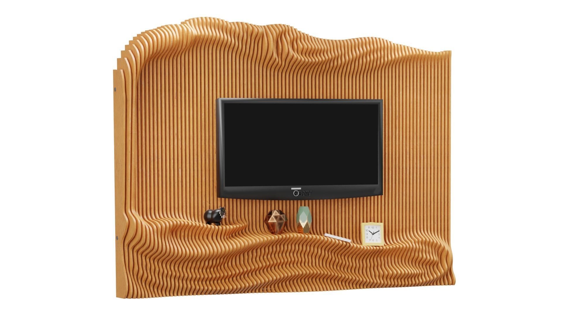 Parametric TV 3D model 22 3D model_1