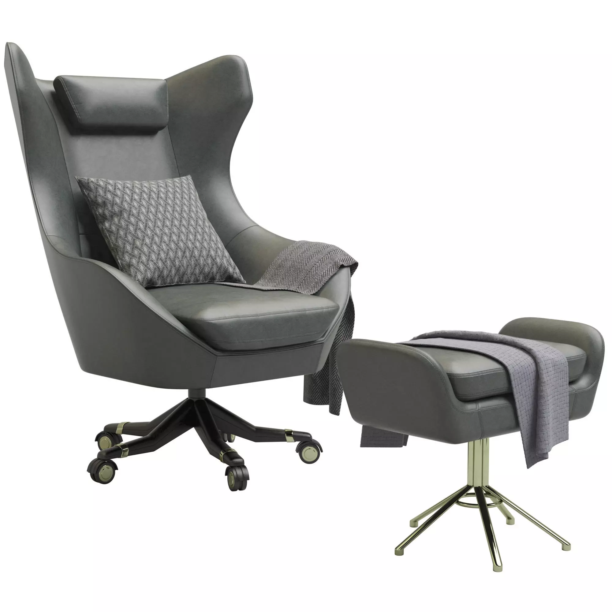 Scandi Two Armchair 3D model