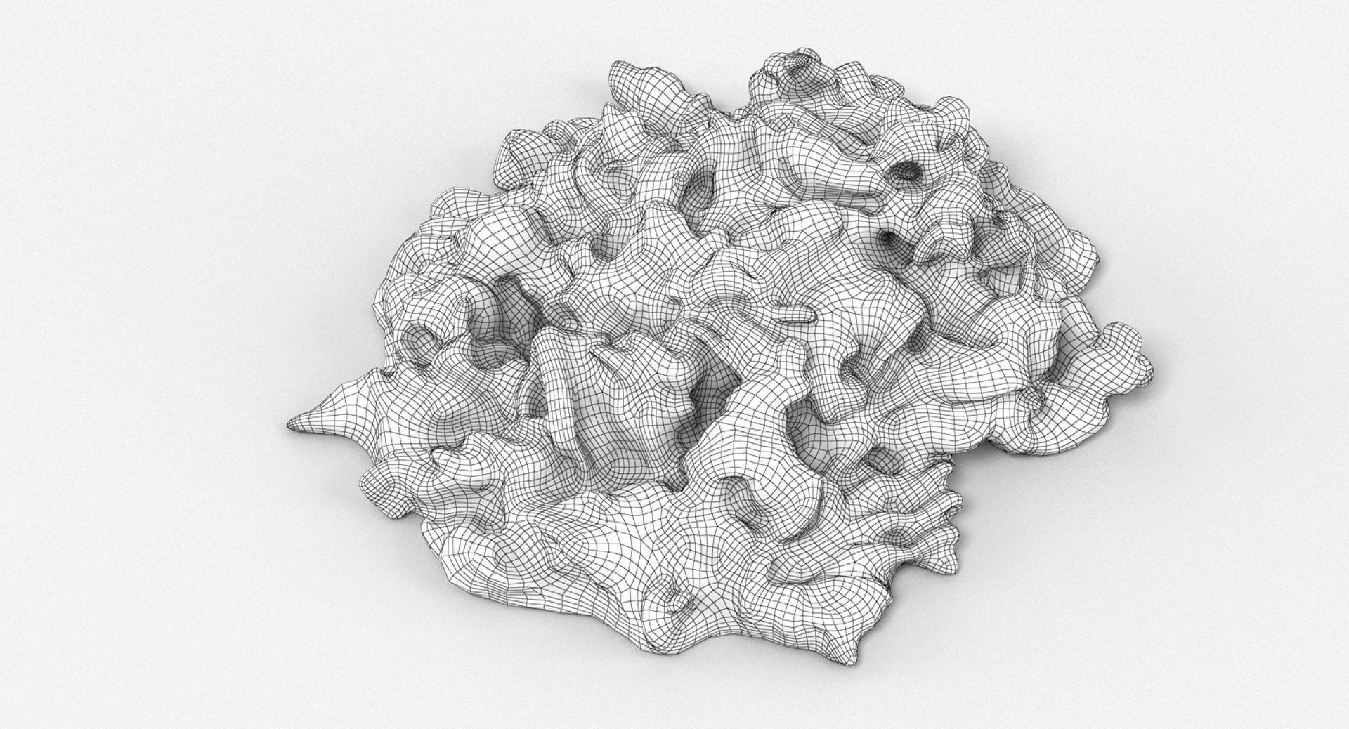 Pasta In Creamy Sauce 3D model_1