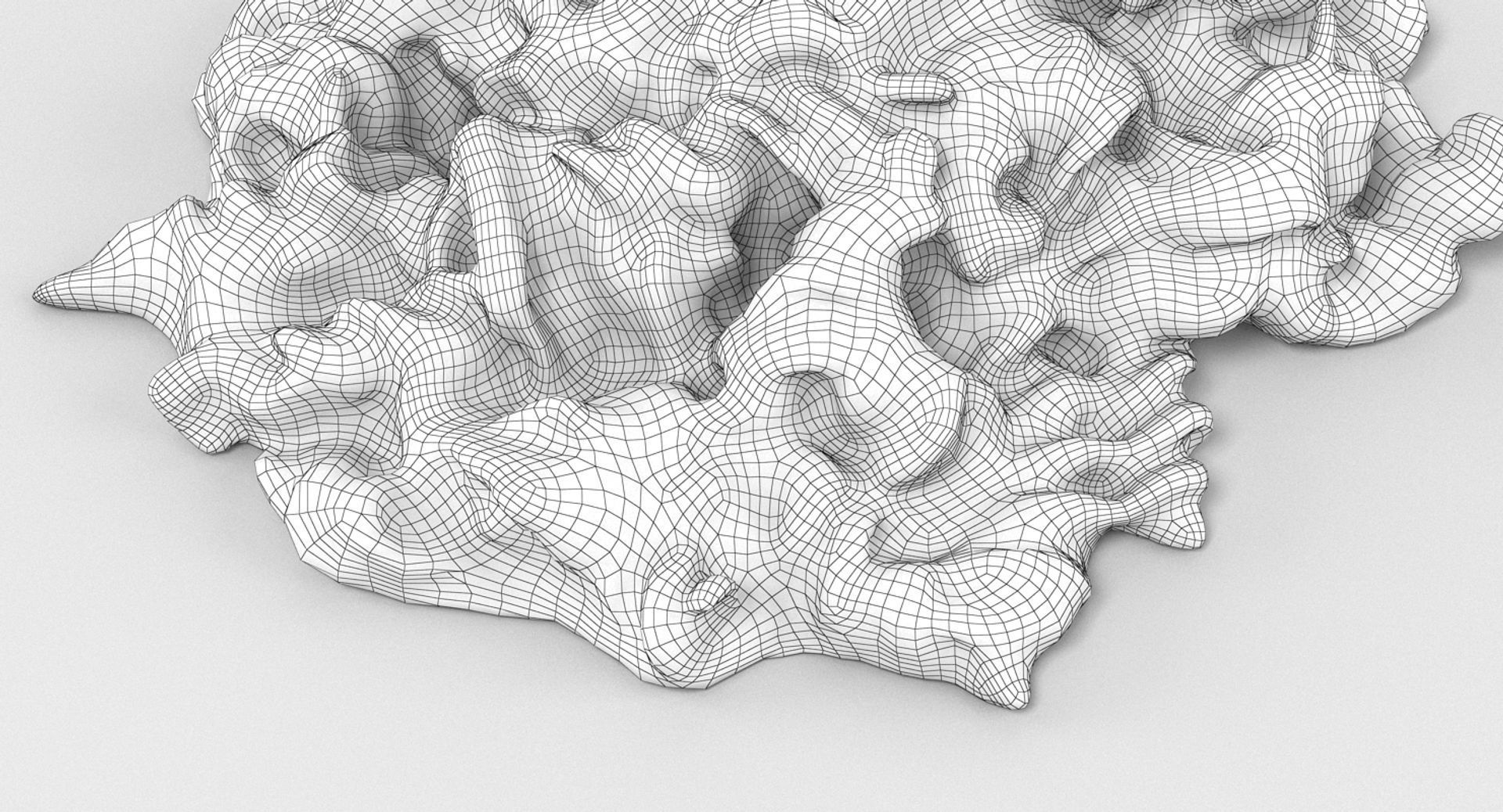 Pasta In Creamy Sauce 3D model_10