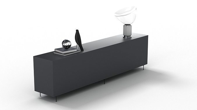 Sideboard 001 3D model 5