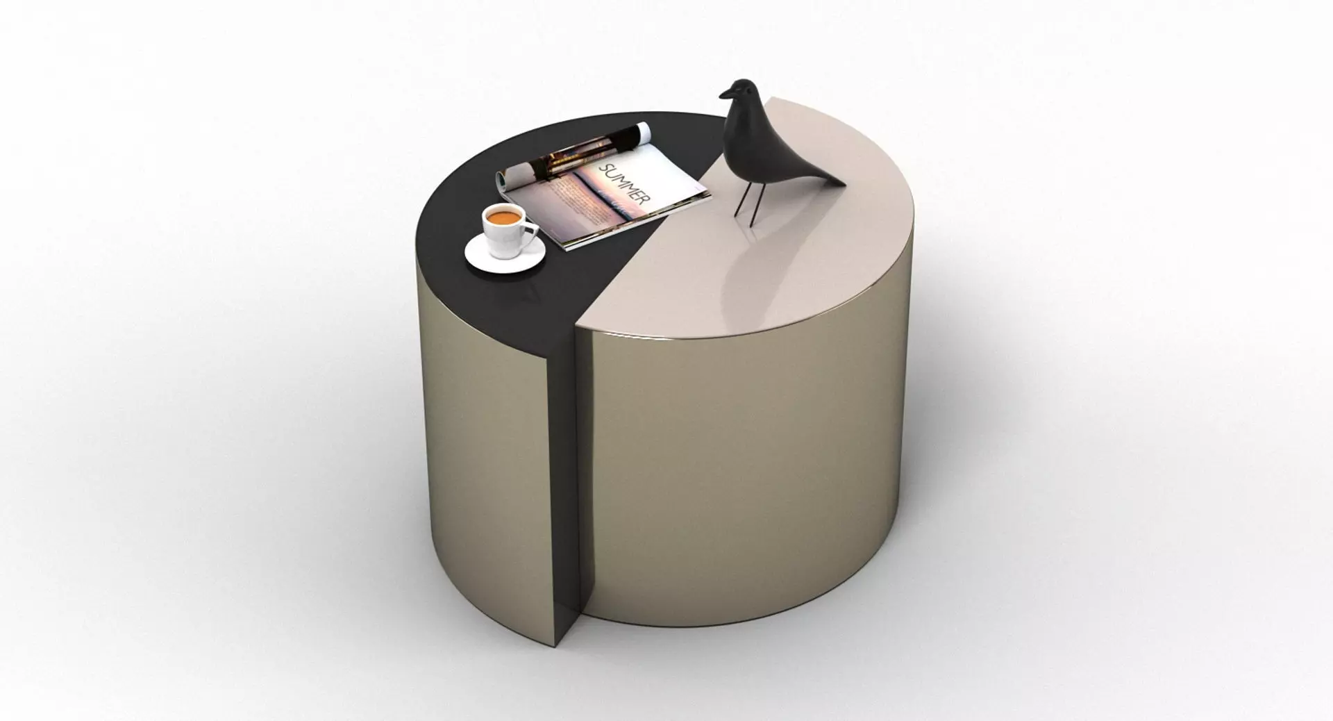 Contemporary Coffee Table 012 3D model