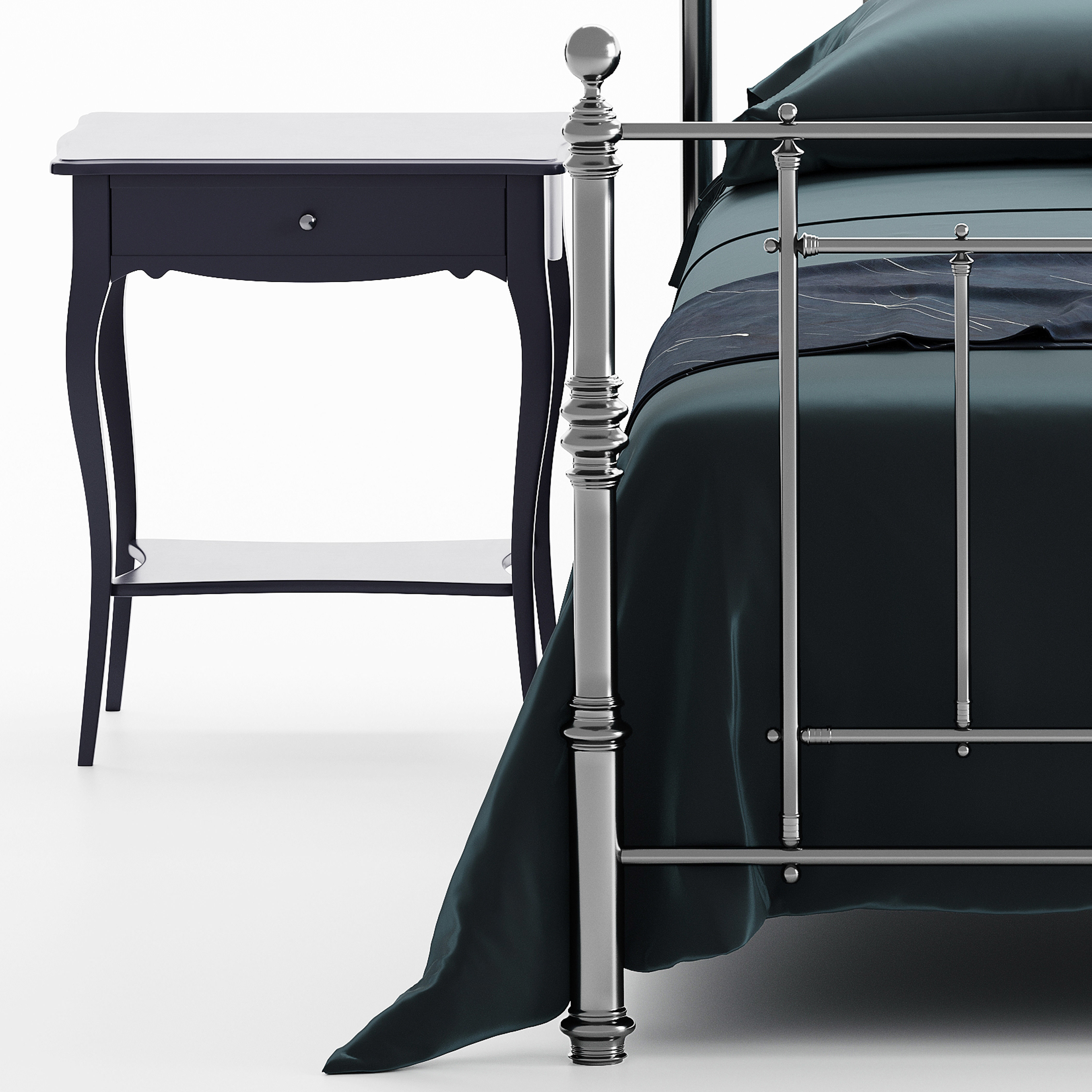 Cantori Inglese bed 3D model_2