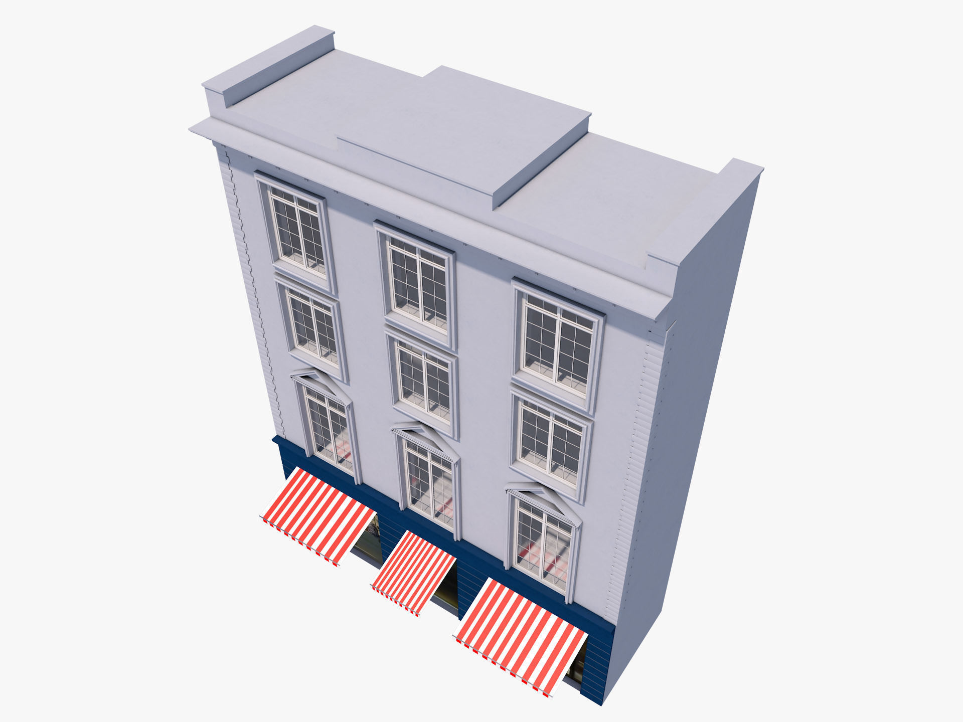 European building 6 3D model_3