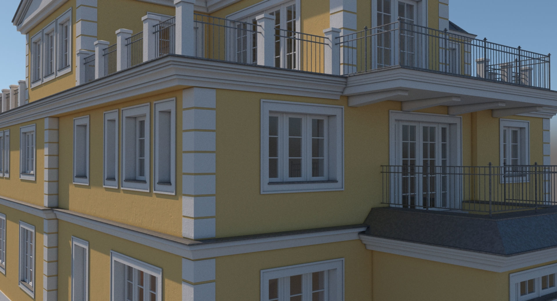 Mansion House 3D model_6