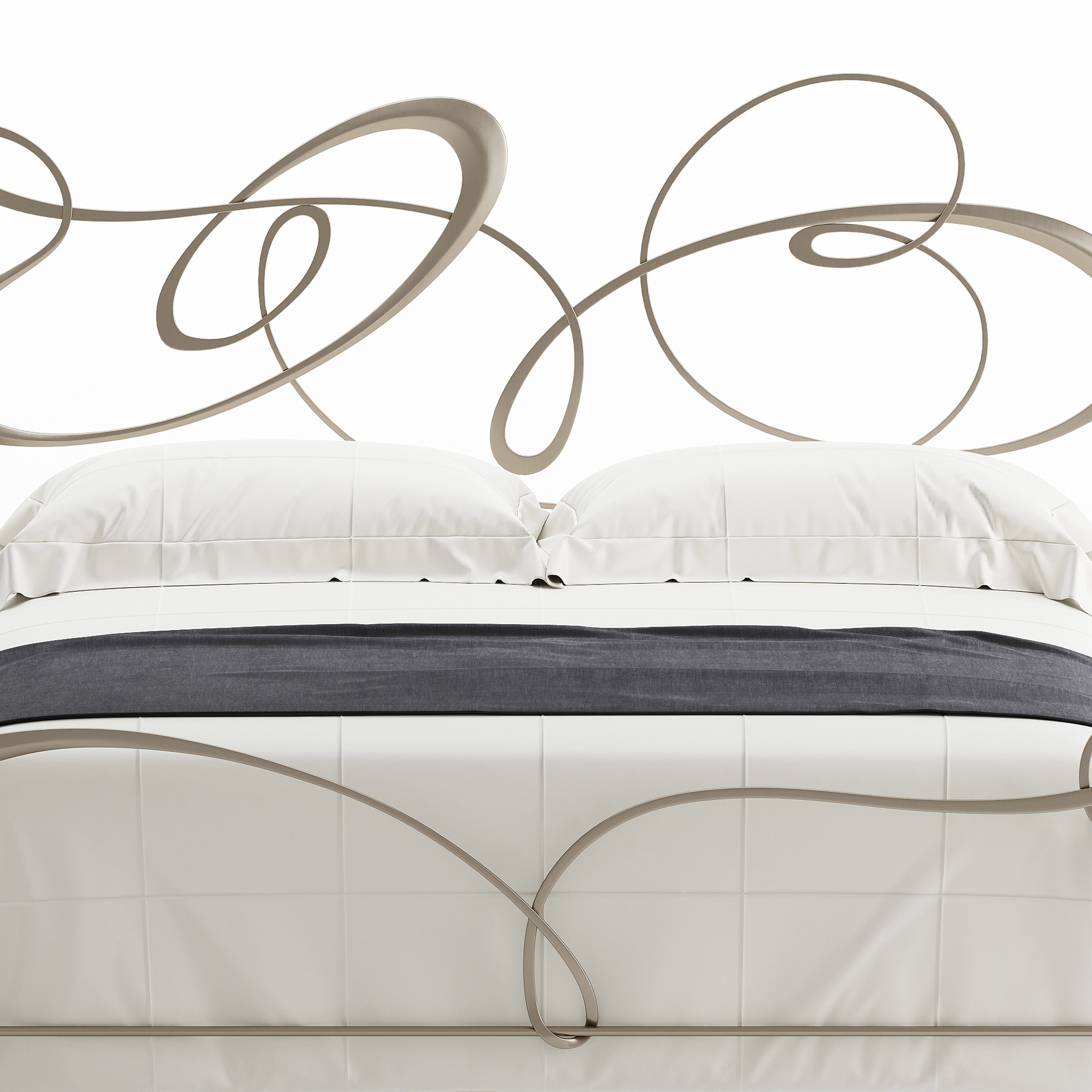 Cantori Ghirigori bed 3D model_2