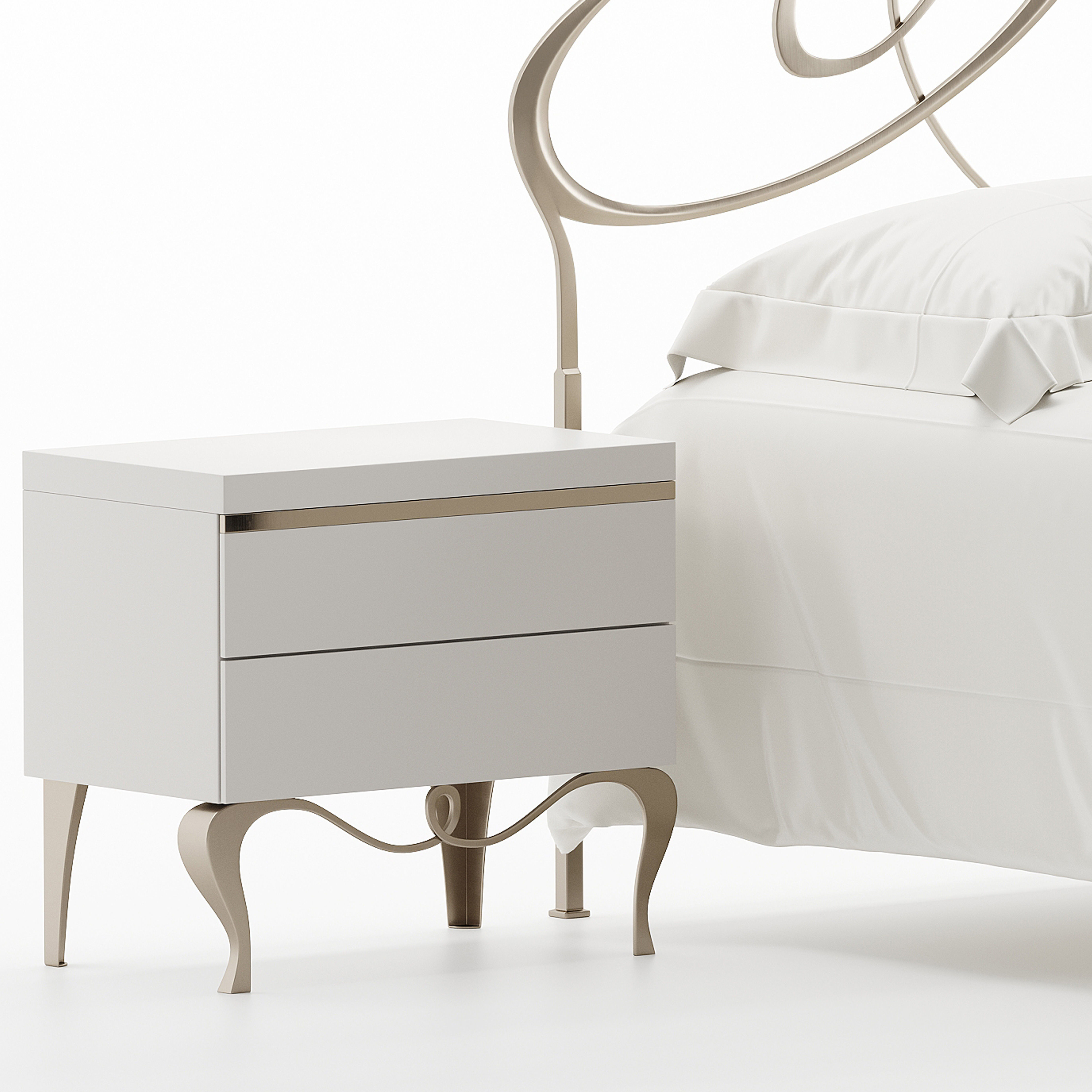 Cantori Ghirigori bed 3D model_3