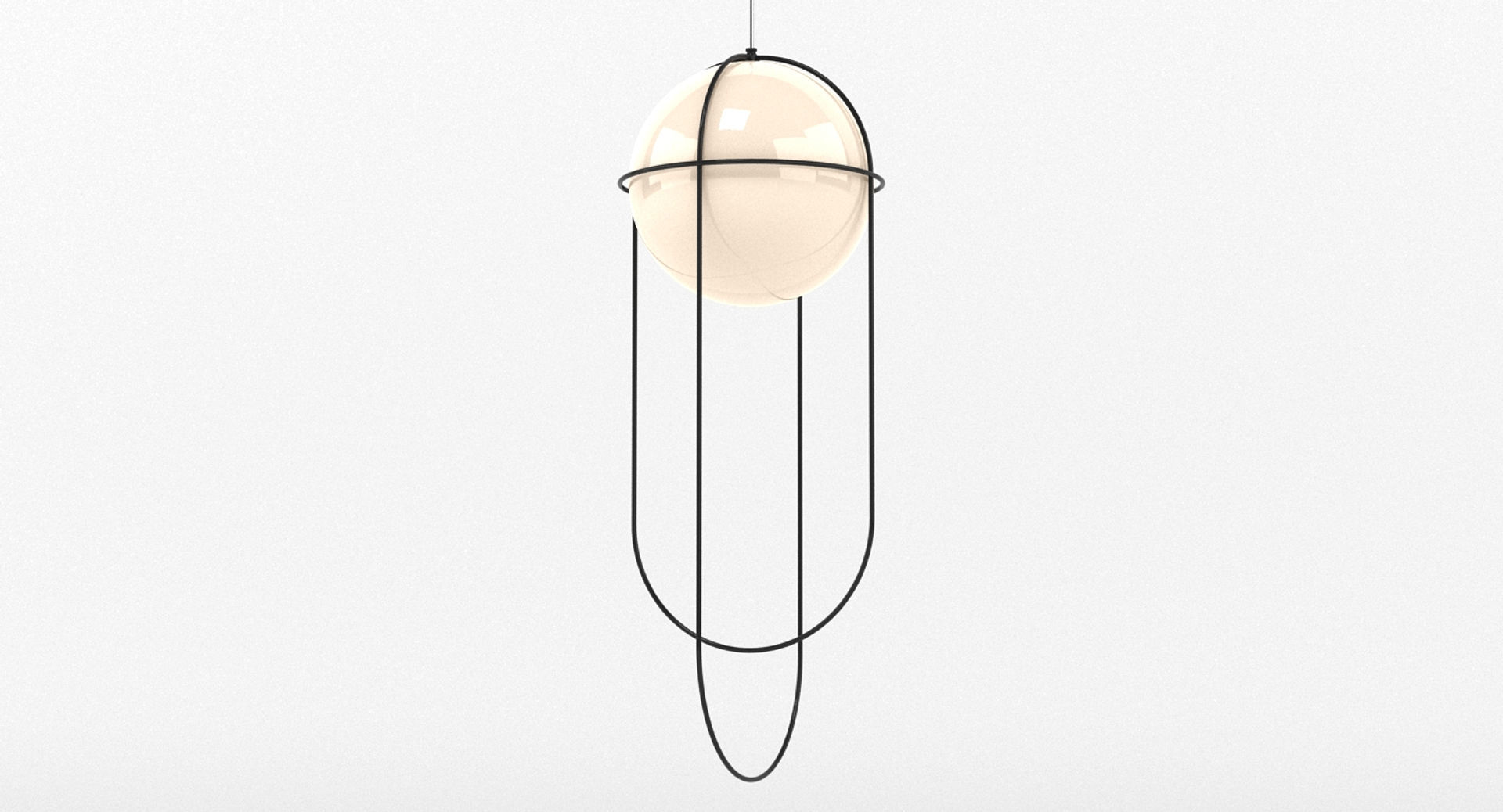 Orbit Hanging Ball Pendant Light 3D model_5
