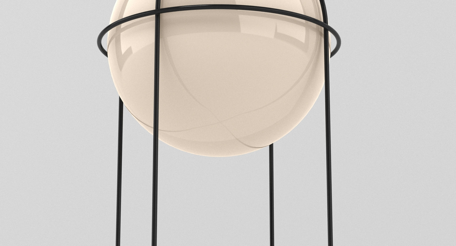 Orbit Hanging Ball Pendant Light 3D model_3