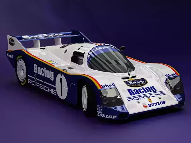 ミニカー PORSCHE 962C 24H LE MANS 1987 Spark 1:43 Porsche 962 C #17 Winner 24h LeMans 1987 Bell