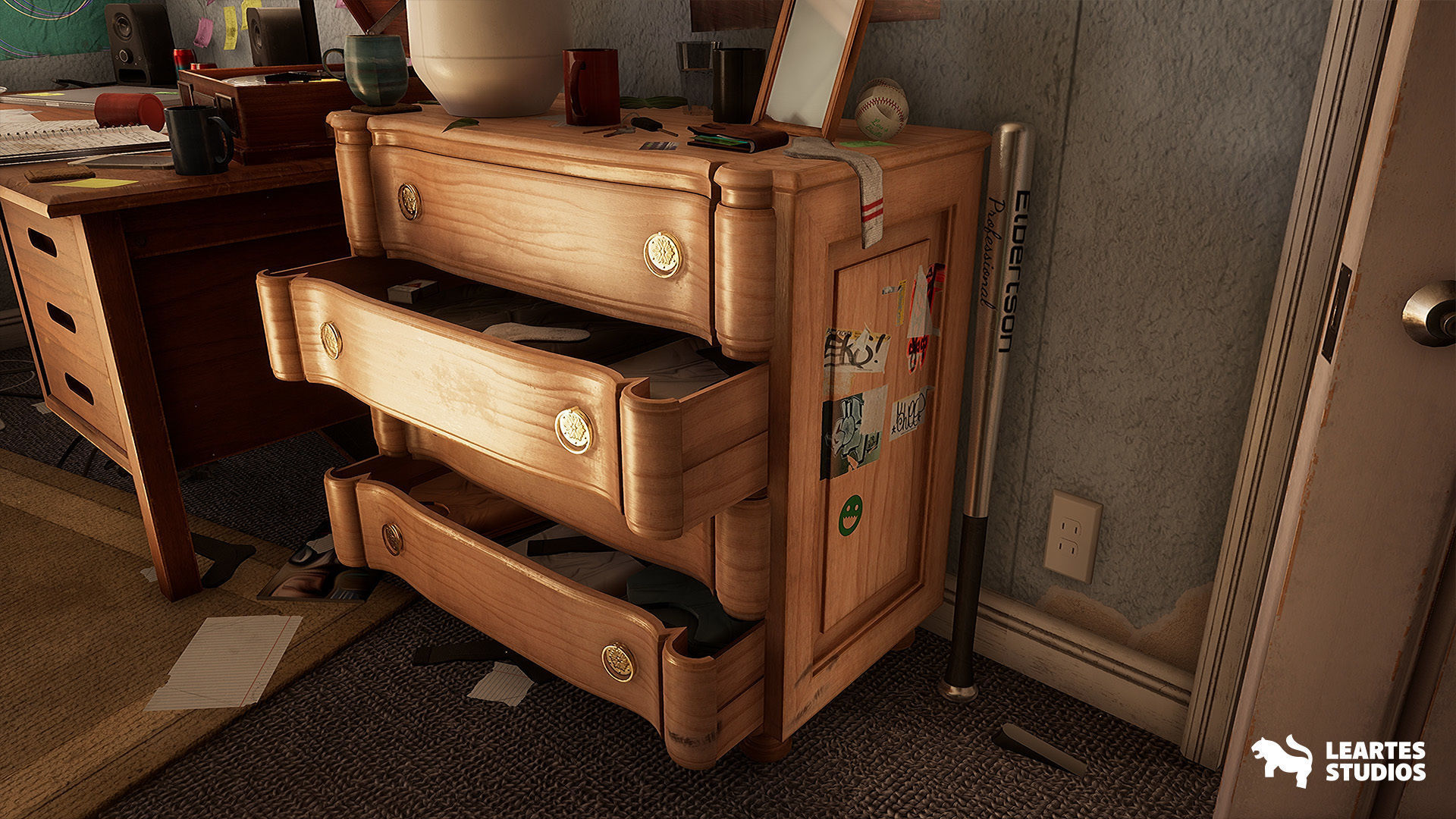 Wills Room Low-poly 3D model_10