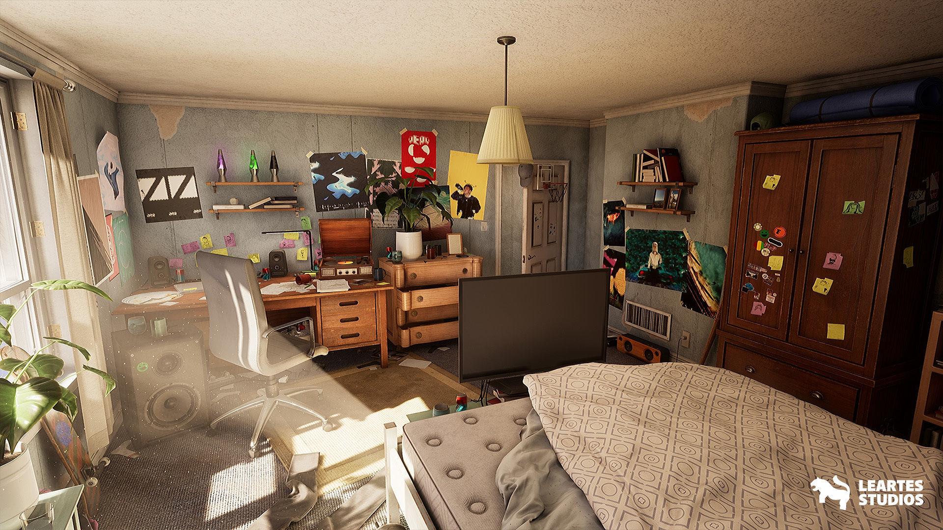 Wills Room Low-poly 3D model_4