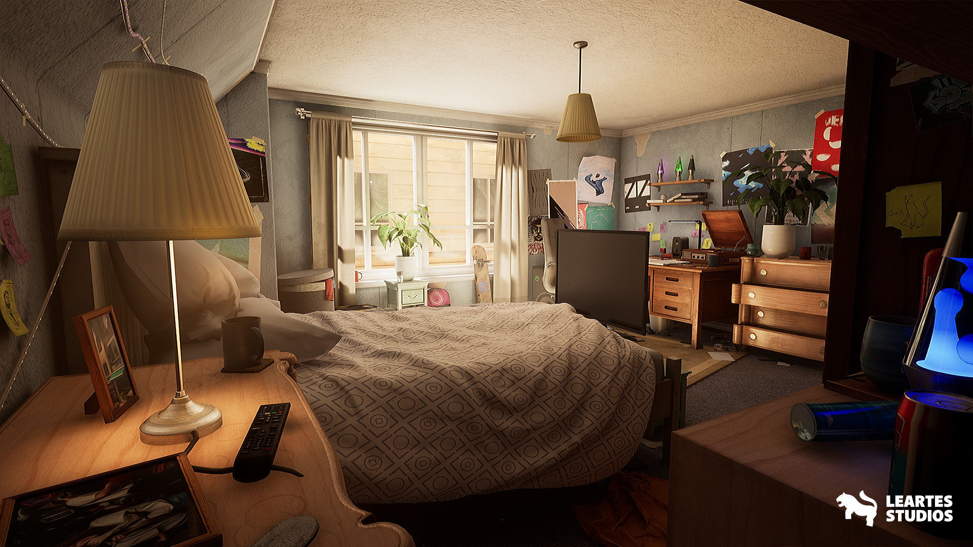 Wills Room Low-poly 3D model_7