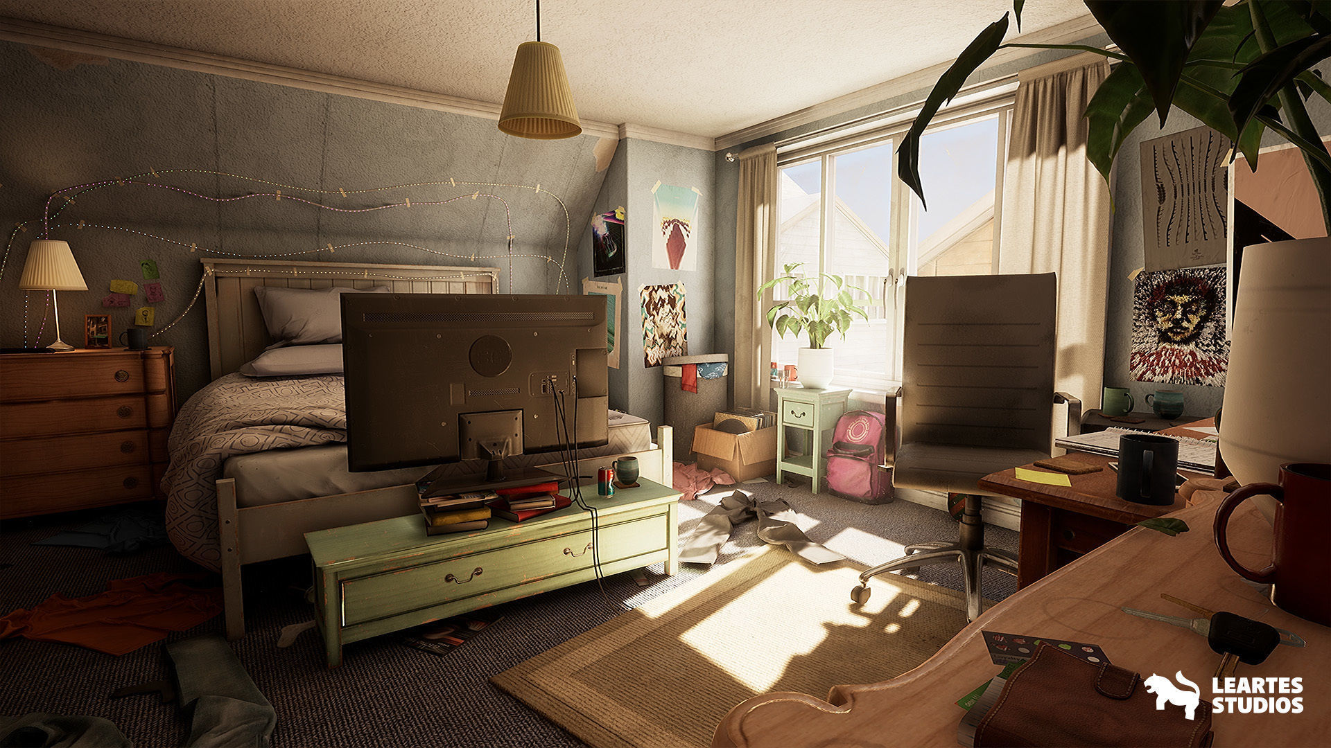 Wills Room Low-poly 3D model_13