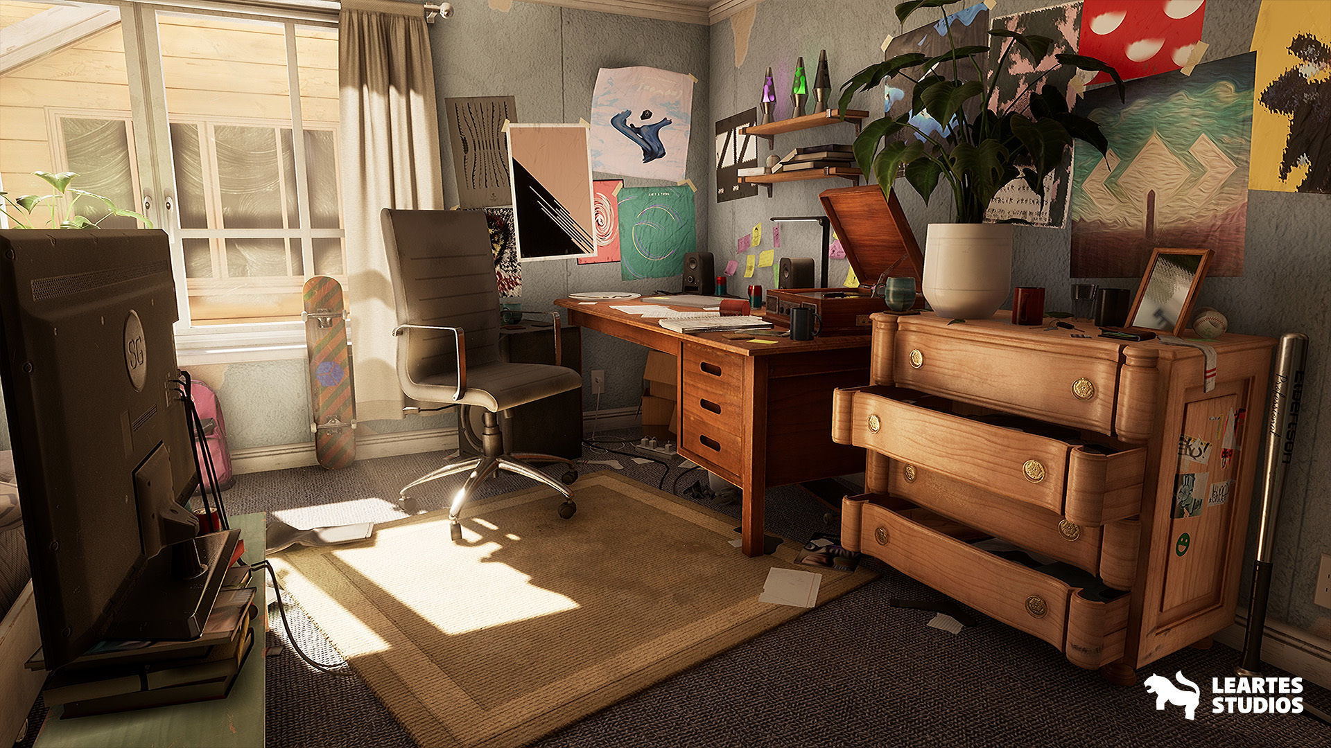 Wills Room Low-poly 3D model_8
