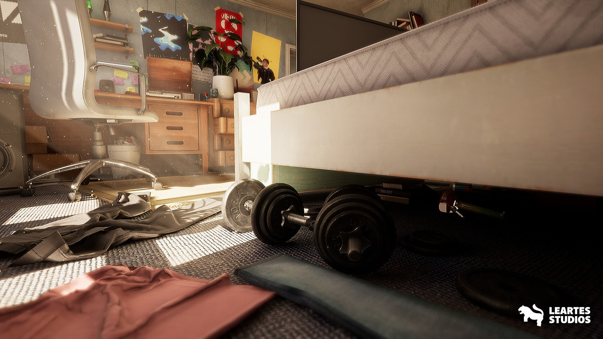 Wills Room Low-poly 3D model_11