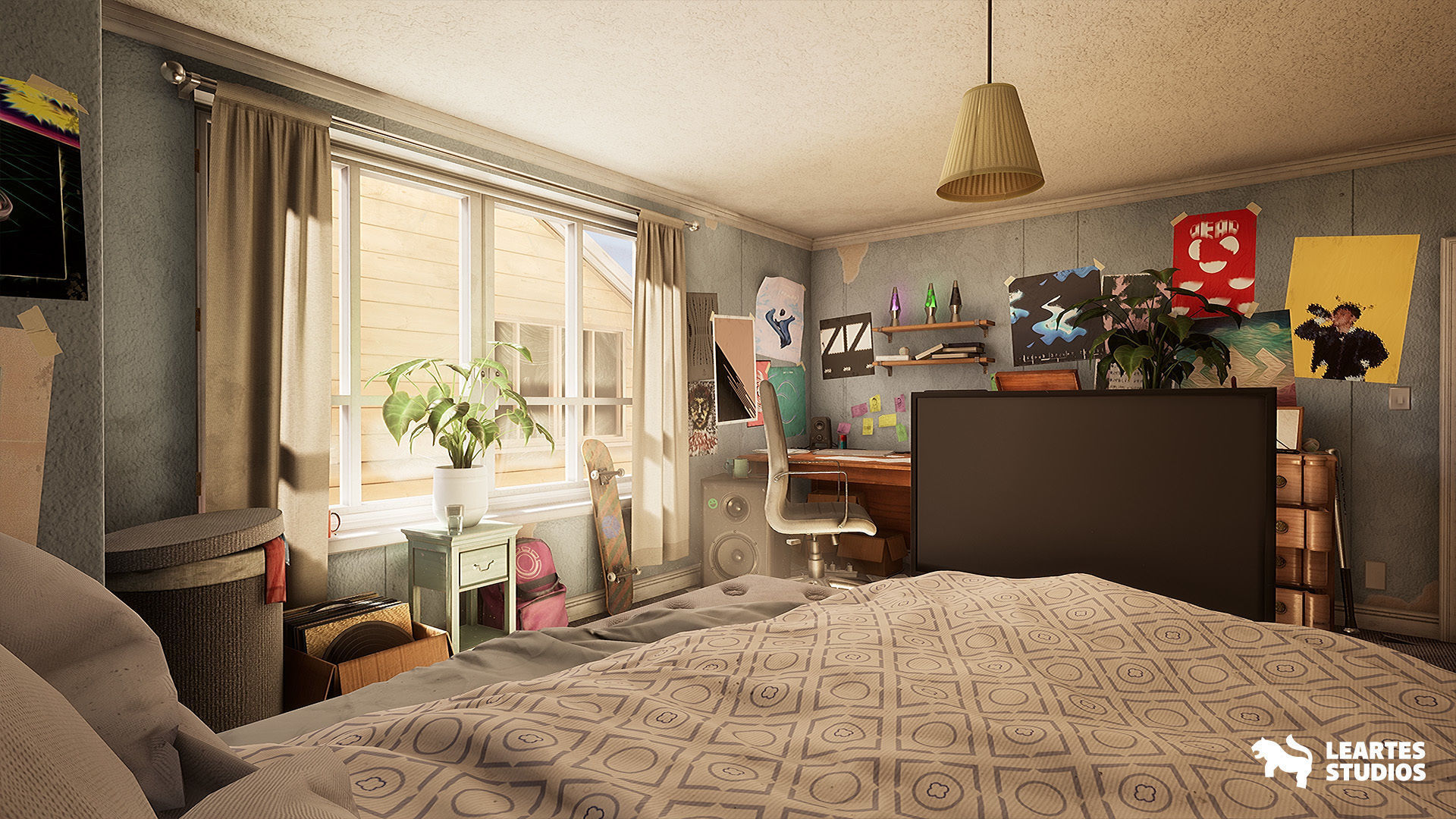 Wills Room Low-poly 3D model_12