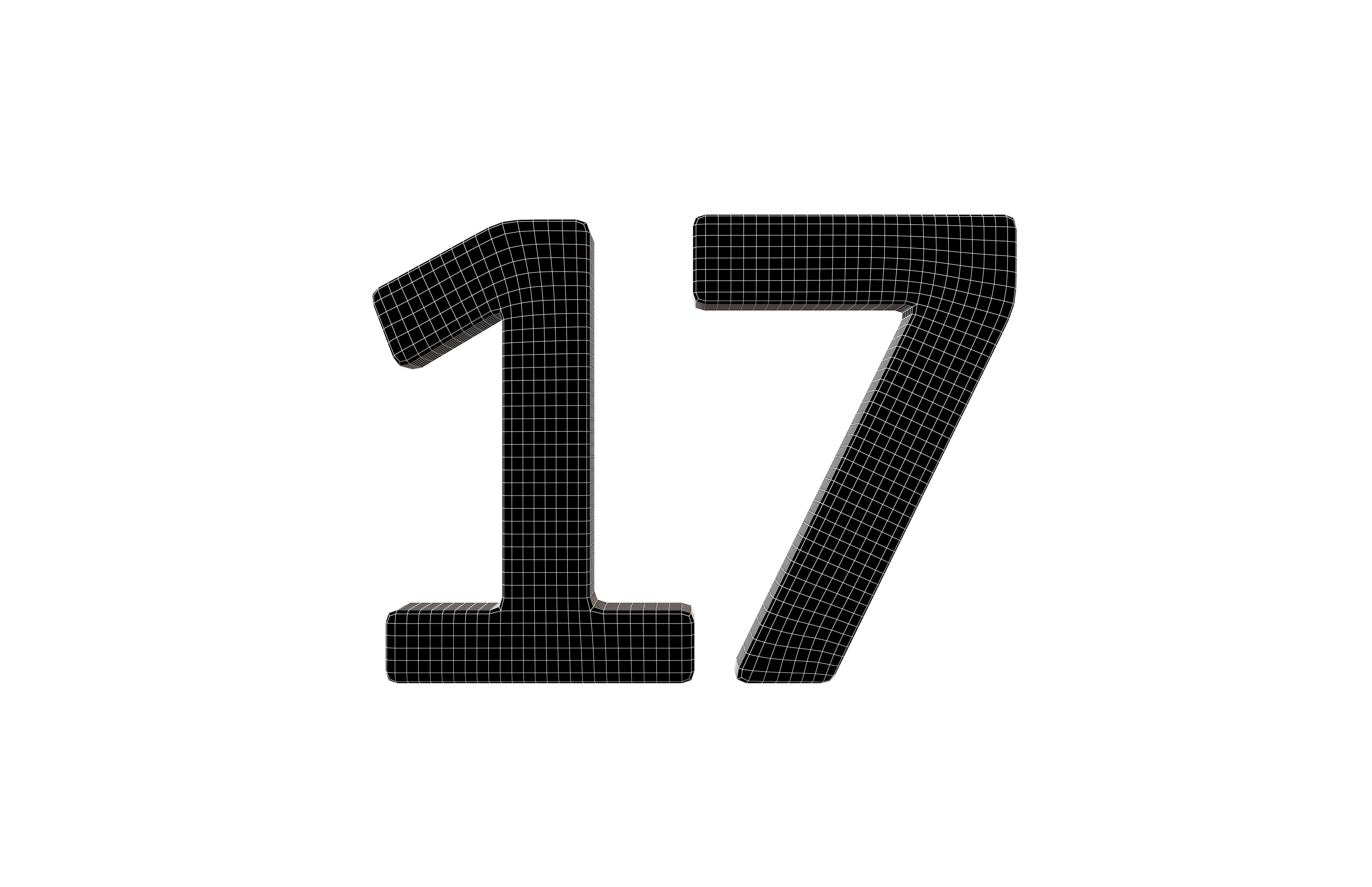 Grass Date Number 17 v2 001 Low-poly 3D model_6