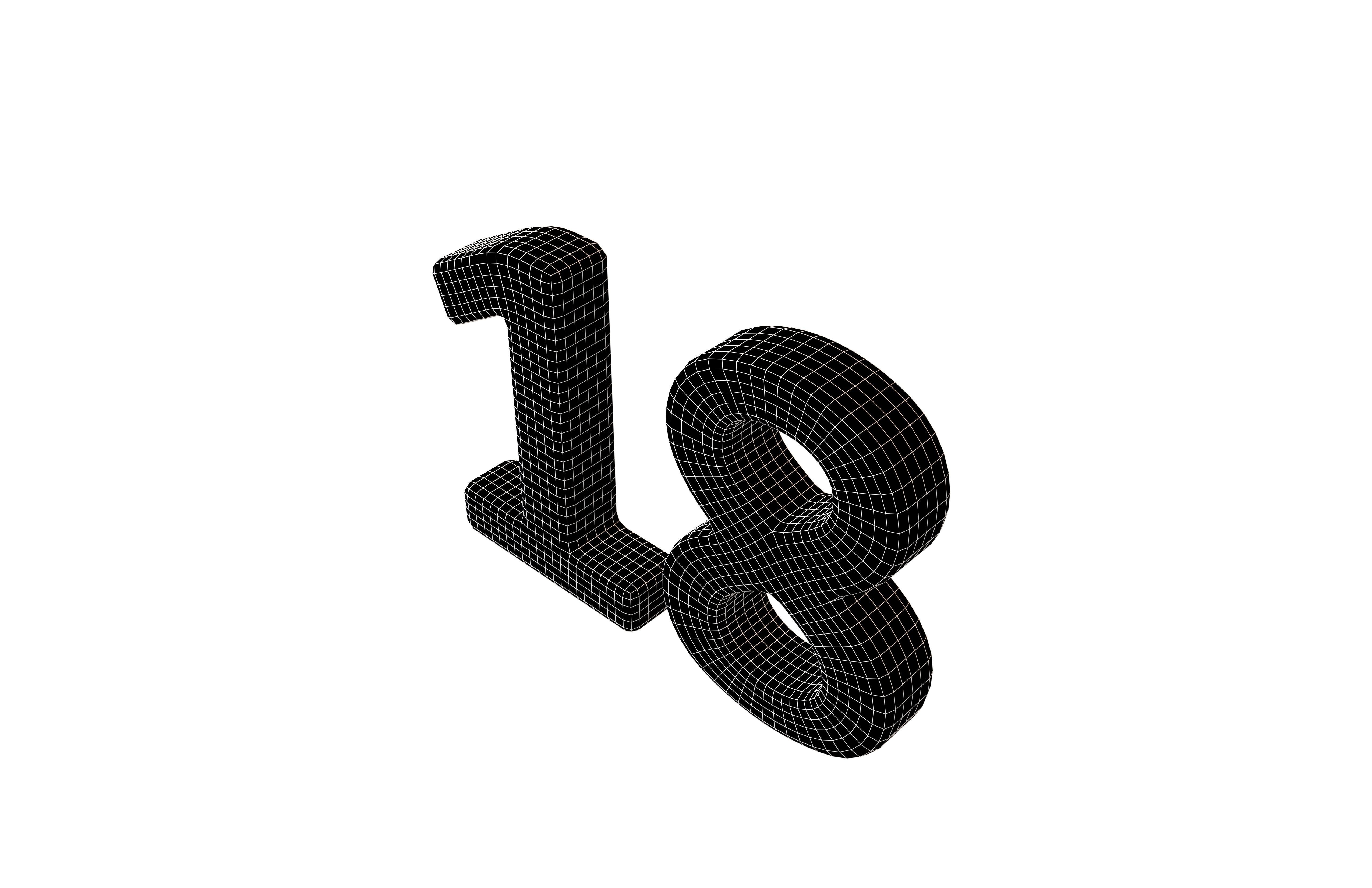 Grass Date Number 18 v2 001 Low-poly 3D model_6