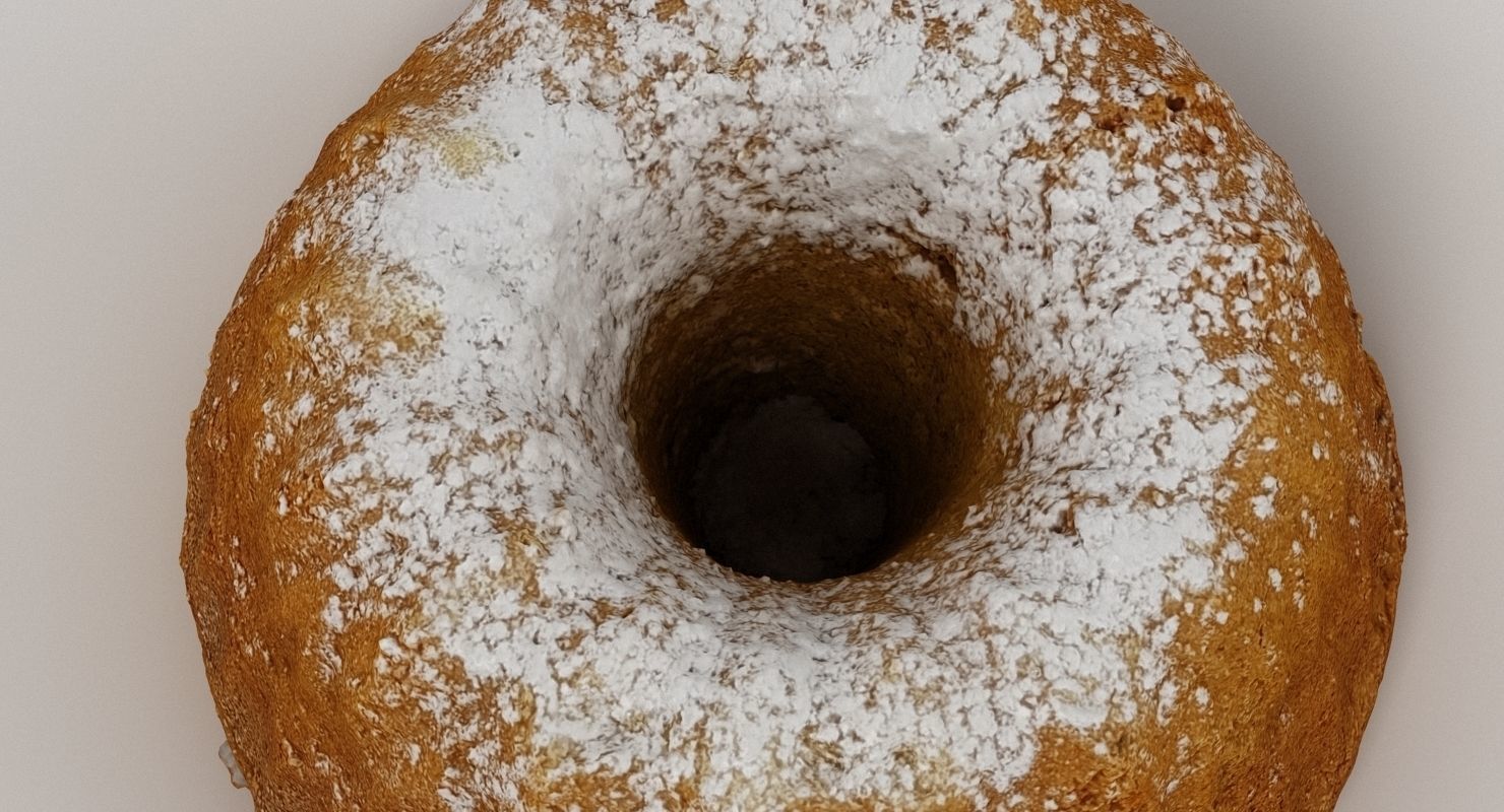 Guglhupf Cake 001 3D model_4