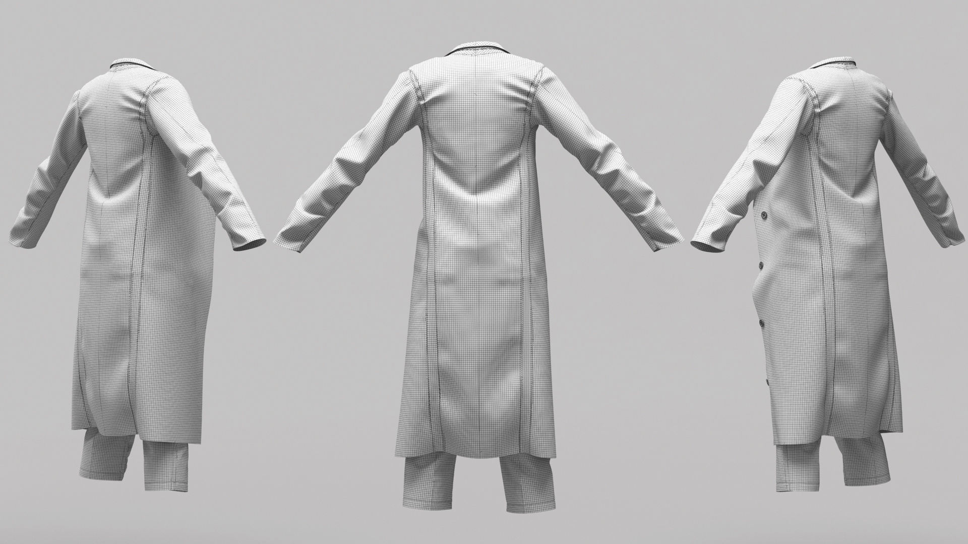 Female Clothing 03 3D model_4